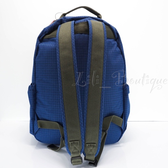 Kipling Seoul Backpack Laptop Travel Bag KI6363 Polyester Worker Blue Multi $134 main image 9